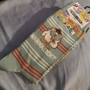 2 pair long tootsie pop socks